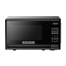 Black+Decker EM720CFOB 0.7 Cu. Ft. Digital Microwave, Black