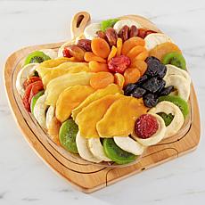 Bonnie & Pop Dried Fruits Apple Tray Basket w/Resealable Bag Auto-S...