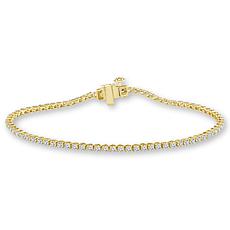 Bright Halo Lab Grown Diamond 2ctw Tennis Bracelet