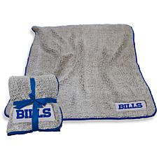 Buffalo Bills Oversized Gray Fleece Blanket Hoodie