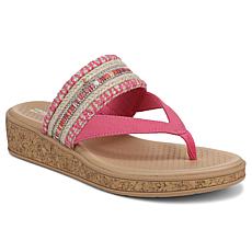 BZees® LifeStride Birdie Washable Wedge Sandal