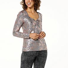 C Wonder Ruched Pullover