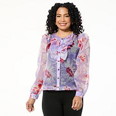 C Wonder Ruffle Organza Topper