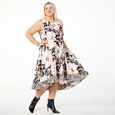 C Wonder Satin and Tulle Dress