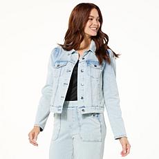 C Wonder Wonder Stretch Puff-Shoulder Jacket
