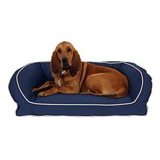 Carolina Pet Lg/XL Classic Canvas Bolster Bed with Orthopedic Foam