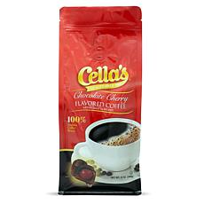 Cellas Chocolate Cherry Ground Coffee Medium Roast 12 oz., 6-pack