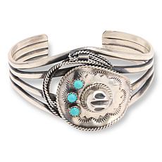 Chaco Canyon Sleeping Beauty Turquoise Cowboy Hat and Lasso Cuff