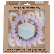 Chew Master Aggressive Chew Toy Set - Lilac & Sky Blue