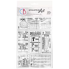 Ciao Bella Clear Stamp Set 4"x6" Tickets II