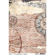 Ciao Bella Rice Paper A4 Piuma Beyond The Wall - 5 Sheets