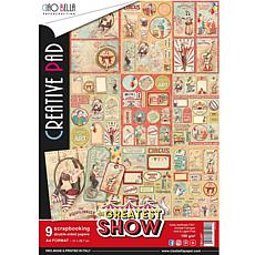 Ciao Bella The Greatest Show Creative Pad A4 9/Pkg