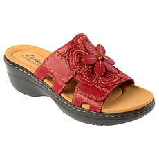 Clarks Collection Merliah Belle Heritage Casual Leather Wedge Sandal