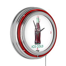 Coca-Cola "Ice Cold" Retro Neon Clock
