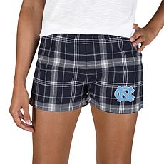 CONCEPTS SPORT UNC ULTIMATE LADIES' FLANNEL SHORT