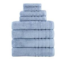 Concierge Collection Barnum 8-piece 100% Turkish Cotton Towel Set