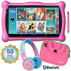 Contixo 7" Kids Tablet 32GB, Headphones, Bag & Stylus Bundle