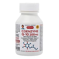 CoQ10-200 with Vitamin D3-1000 - 30 Capsules