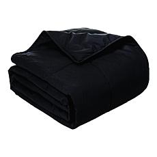 Cottonpure 100% Sustainable Cotton-Filled Blanket - Gray Full/Queen