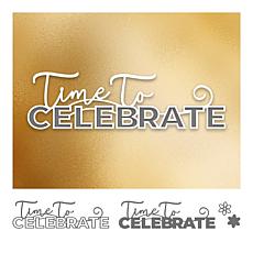 Couture Creations - Elegance Collection - Cutting Die Set - Celebrate