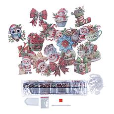 Craft Buddy Crystal Art Christmas Decorations and Tags