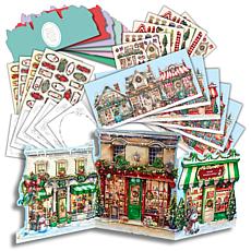 Craft Buddy Sweet Village Papercrafting Holiday Card