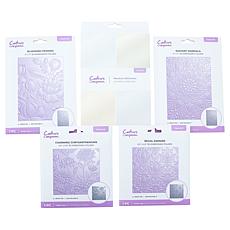 Crafter's Companion 3D Embossing Folders & Card Pad