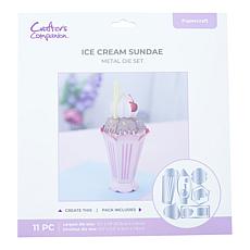 Crafter's Companion 3D Treat Box Ice Cream Sundae 11-piece Die Set