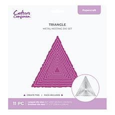 Crafter's Companion 8" Triangle Nesting Die