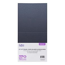 Crafter's Companion Pearl Card Blanks and Envelopes - Set of 80