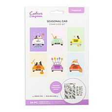 Crafter's Companion Seasonal Car Stamp and Die Set