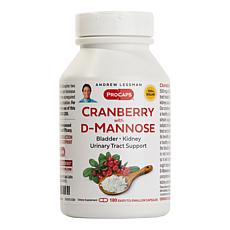 Cranberry with D-Mannose - 180 Capsules
