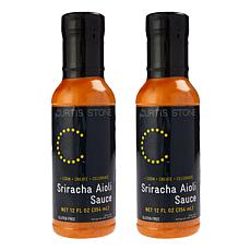 Curtis Stone (2) 12 oz. Combo Sauce Bottles