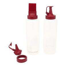 Curtis Stone Set of 2 Multi-Use Squeeze Bottles