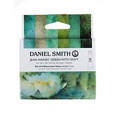 DANIEL SMITH Jean Haines' Green With Envy 5ml Watercolor Set of 5