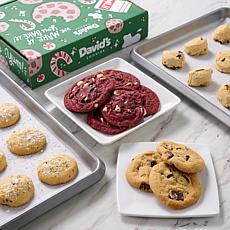 David's Cookies 118-Piece Red Velvet Cookie Dough Combo 12/15