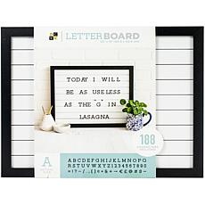 DCWV Letterboard 20" x 16" with 1" Letters - Shiplap