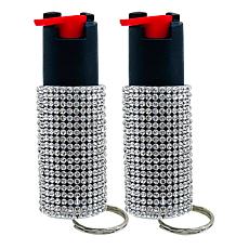 Defy by Flipo Bling Pepper Spray Keychains - Set of 2