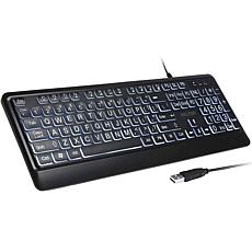 Delton KB20 Big Button USB Computer Keyboard