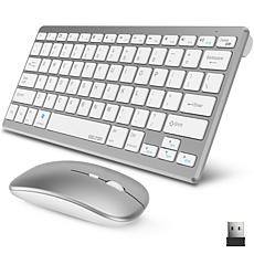 Delton N35 Wireless Keyboard and Mouse - White
