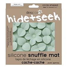 DexyPaws Sage Green Circle Silicone Snuffle Mat