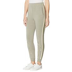 DG2 by Diane Gilman "DG Downtime" Lux French Terry Track Pant