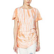 DG2 by Diane Gilman "DG Downtime" Tulip-Sleeve Cinch Tee