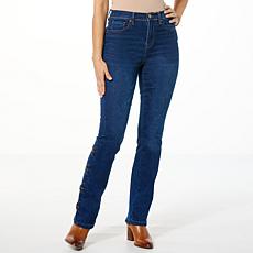 DG2 by Diane Gilman New Classic Stretch Denim Mini Bootcut Jean