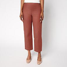 DG2 by Diane Gilman New Classic Stretch Denim Straight Leg Crop Jean