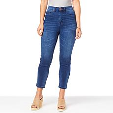 DG2 by Diane Gilman New Classic Stretch Fashion Wash Crop Skinny Jean