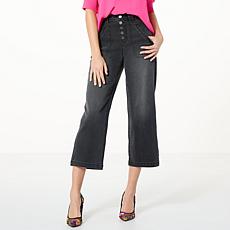 DG2 by Diane Gilman Virtual Stretch Pintuck Hem Pull-On Jegging