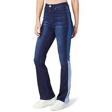 DG2 by Diane Gilman Virtual Stretch Pieced Sideseam Bootcut Jean