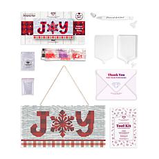 Diamond Art Club Christmas Joy Hanging Sign Kit