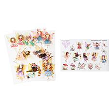 Diamond Press 3D Fairy Stickers